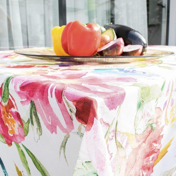 Bawełniany obrus Happy Friday Basic Pink Bloom, 225x150 cm-image-2