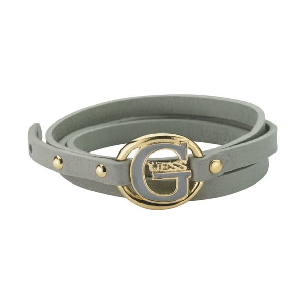 Bransoletka GUESS Grey Buckle