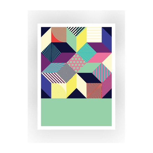 Plakat Geometric Abstract, rozm. A3-image-2