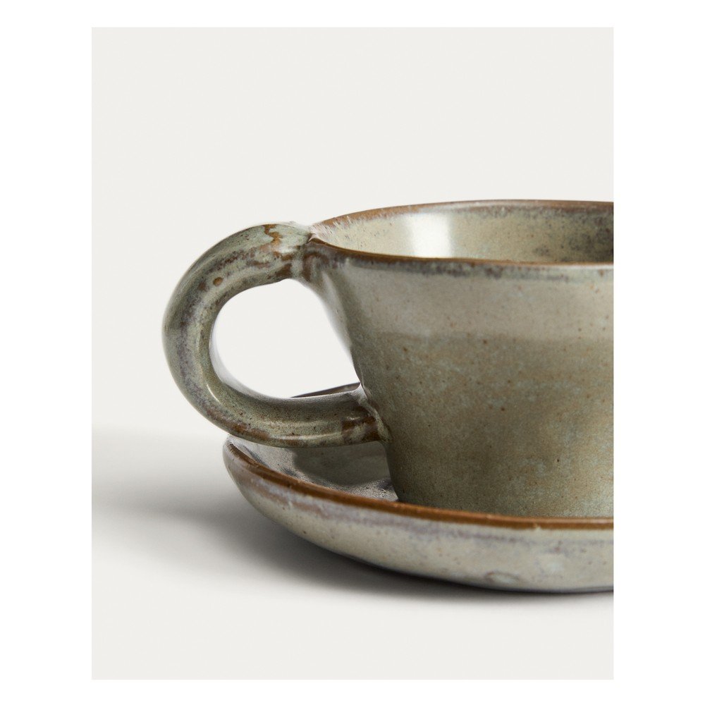 Szara filiżanka ceramiczna Alenia – Kave Home (zdjęcie 7)