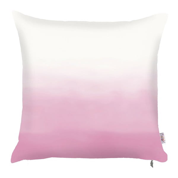 Różowo-biała poszewka na poduszkę Mike & Co. NEW YORK Easter Shade, 43x43 cm