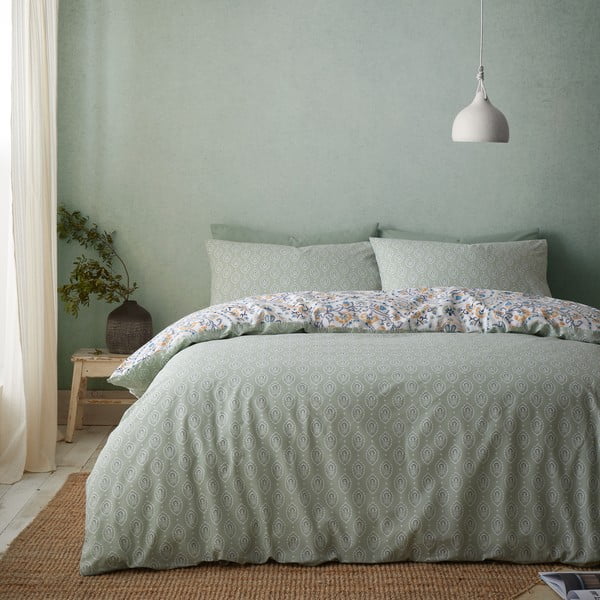 Pościel dwuosobowa 200x200 cm Safiya Mandala – Pineapple Elephant-image-1