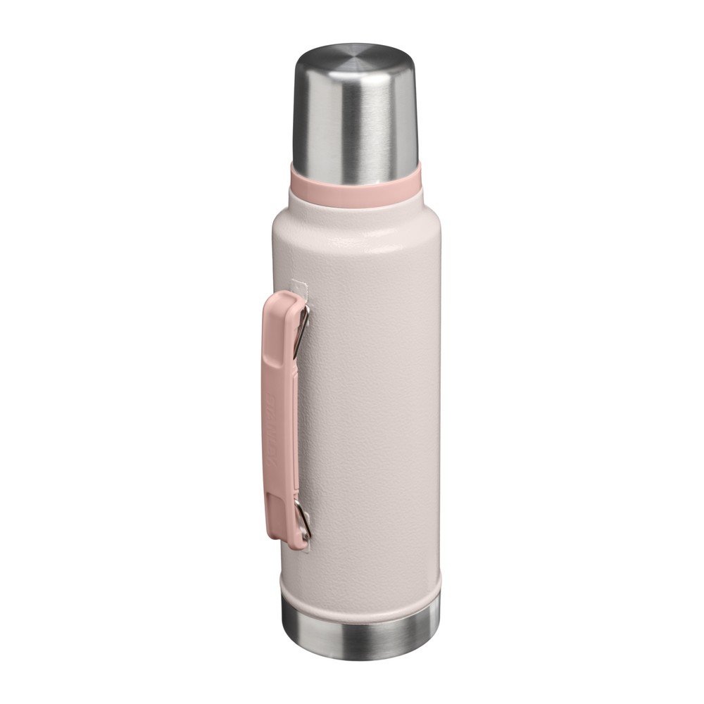Jasnoróżowy termos ze stali nierdzewnej 1,4 l Legendary Classic Bottle Hammertone Rose Quartz – Stanley (zdjęcie 3)