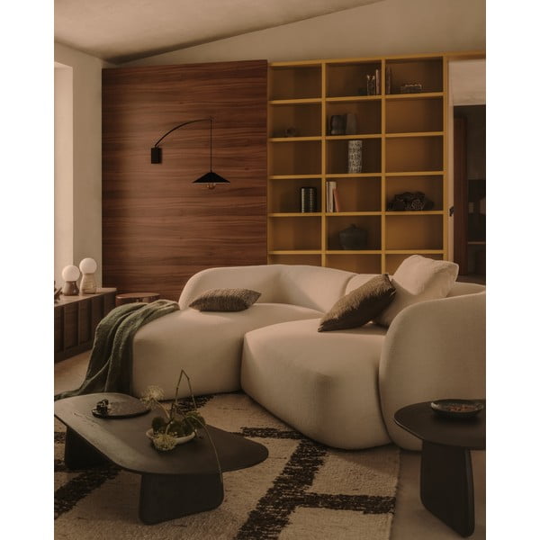 Czarny kinkiet ø 35 cm Kally – Kave Home-image-1