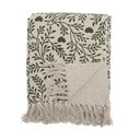 Zielono-kremowy koc 130x160 cm Maribelle – Bloomingville