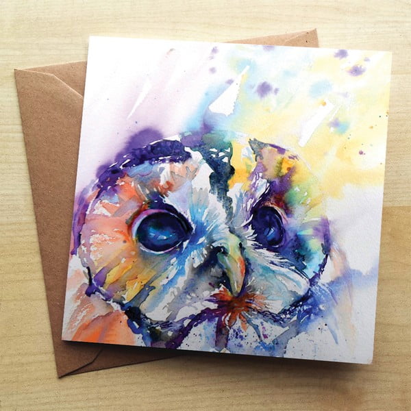 Kartka okolicznościowa Wraptious Tawny Owl