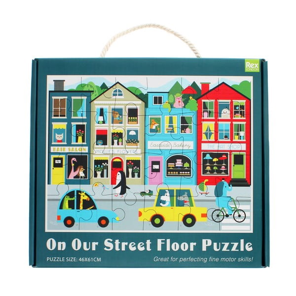 Puzzle (liczba elementów 24) On Our Street – Rex London