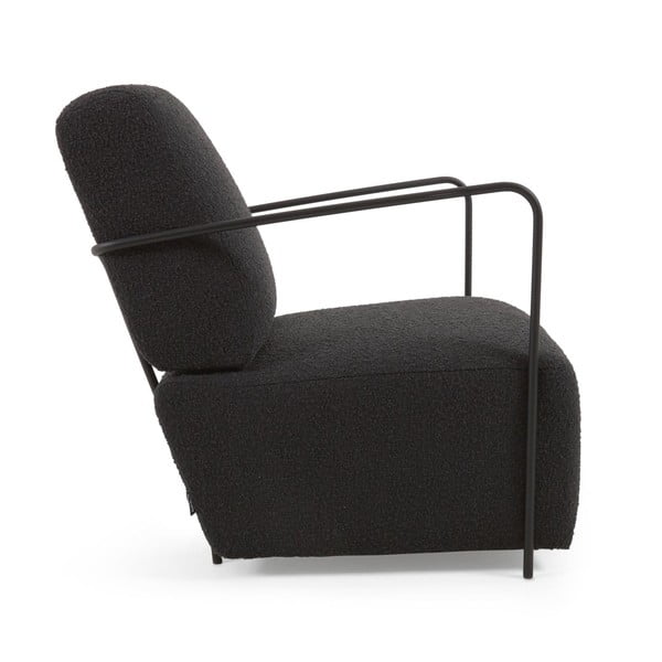 Czarny fotel Gamer − Kave Home-image-2