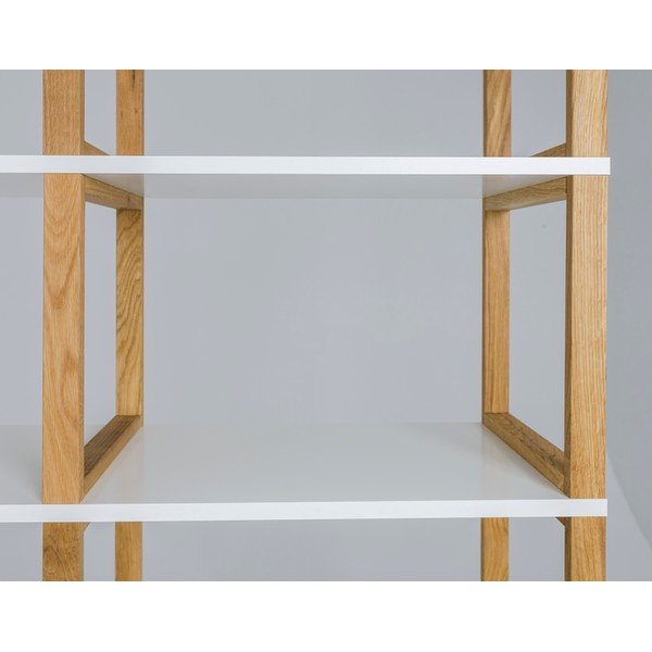 Biały regał Tenzo Art, 178x80 cm-image-1
