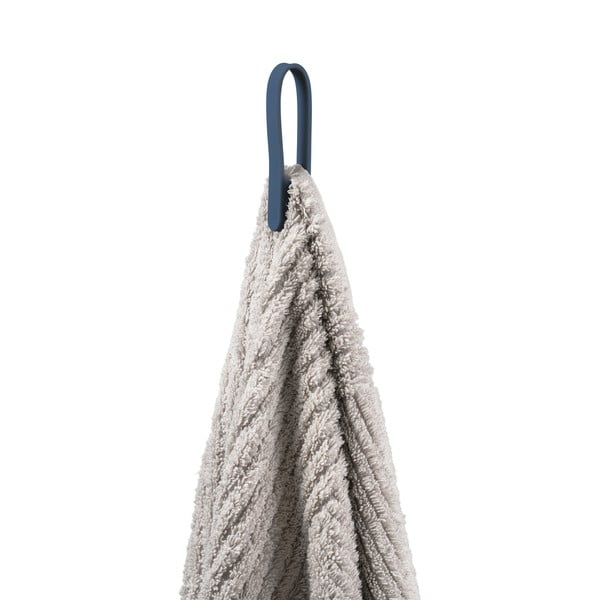 Niebieski silikonowy klips do wieszania ręczników 2 szt. Loop – Zone-image-1