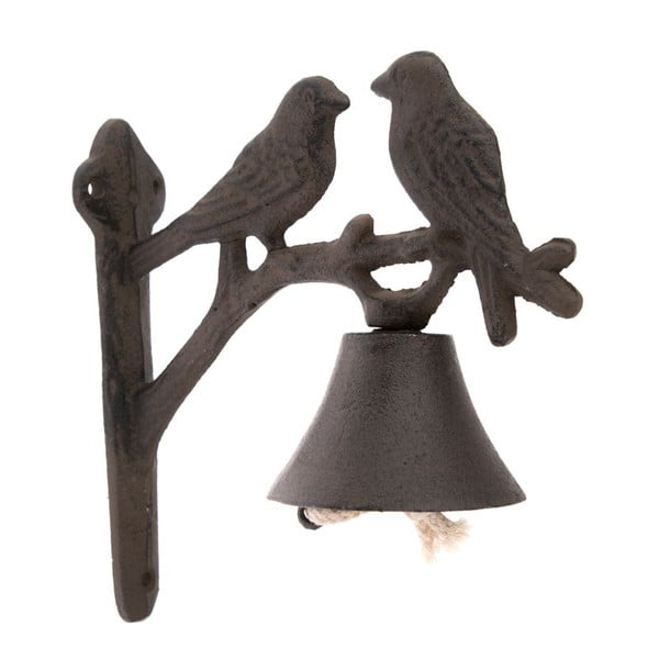 Żeliwny dzwonek Dakls Birds Rustico
