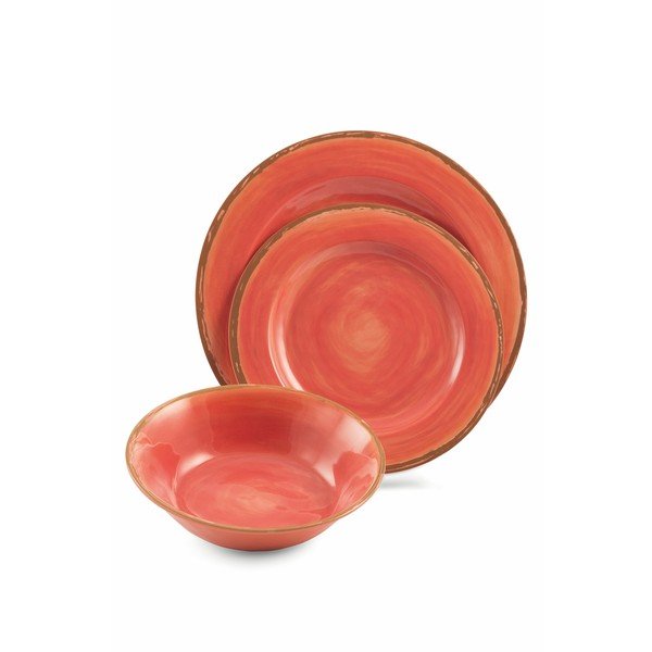 Zestaw kolorowych naczyń 18-częściowy Villa d'Este Lucia-image-3