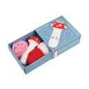Zestaw kreatywny Knitting Kit Mushroom – Rex London