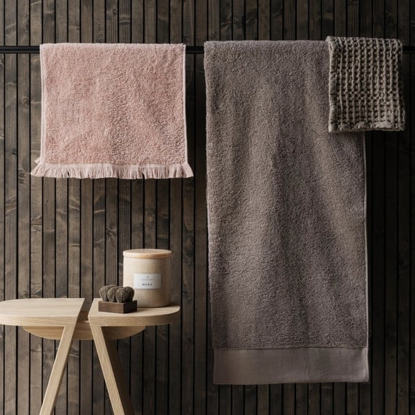 Różowe bawełniane ręczniki zestaw 2 szt. 30x50 cm FRINO – Blomus-image-2