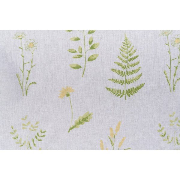 Biało-zielona firanka 140x245 cm Caledonia – Mendola Fabrics-image-4