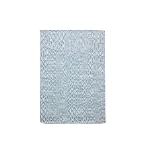 Dywan tkany ręcznie Kilim Barfi, 100x150cm, niebieski
