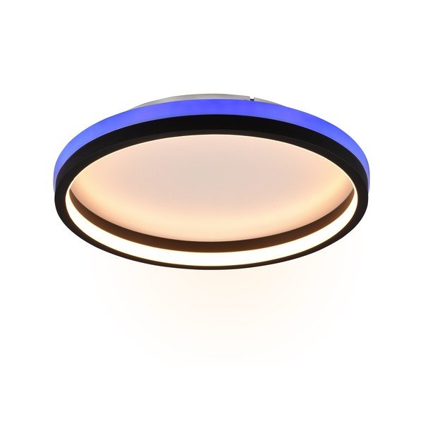 Lampa sufitowa LED w kolorze matowej czerni ze zdalnym sterowaniem ø 39 cm Hiko – Reality-image-4