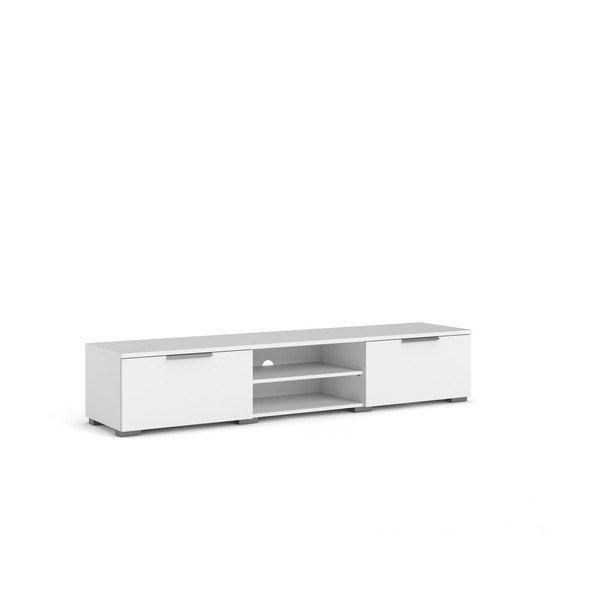 Biała szafka pod TV Tvilum Match, 173 x 33 cm-image-2