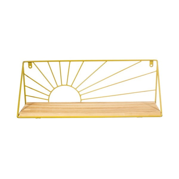 Półka ścienna w kolorze złota Sass & Belle Sunset, šířka 43 cm