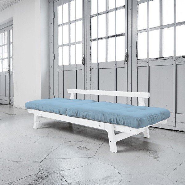 Sofa rozkładana Karup Step White/Celeste-image-2