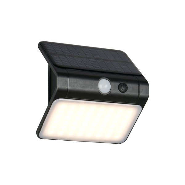 Zewnętrzna solarna lampa ścienna LED (wysokość 12 cm) Olinda – Reality-image-3