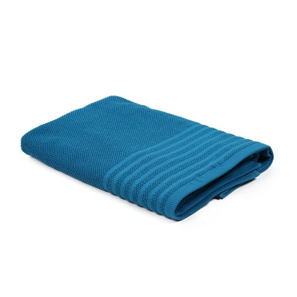 Niebieski ręcznik Parlana, 70x140 cm