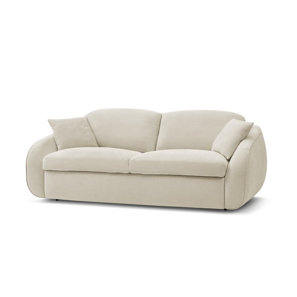 Beżowa rozkładana sofa 235 cm Cezanne – Bobochic Paris-image-3