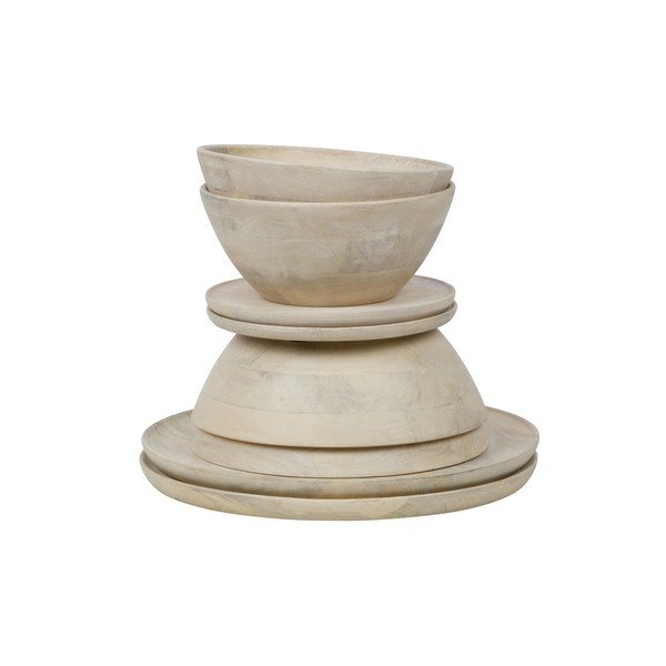 Taca z drewna mangowca BePureHome, ø 25 cm-image-1