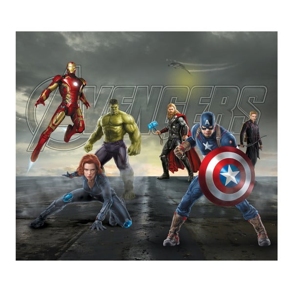 Foto zasłona AG Design Avengers II, 160x180 cm