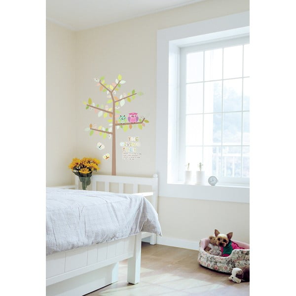 Naklejka Ambiance Owls Butterflies-image-2