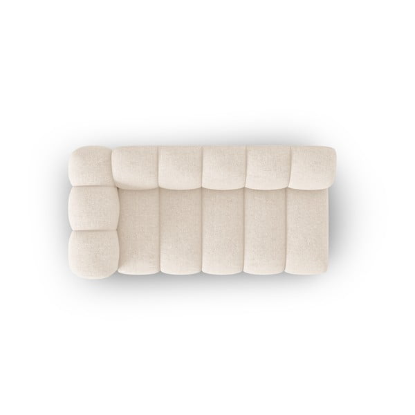 Kremowy moduł sofy (lewostronny) Lupine – Micadoni Home-image-3