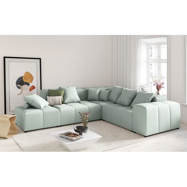 Zielona poduszka do sofy modułowej Rome – Cosmopolitan Design-image-3