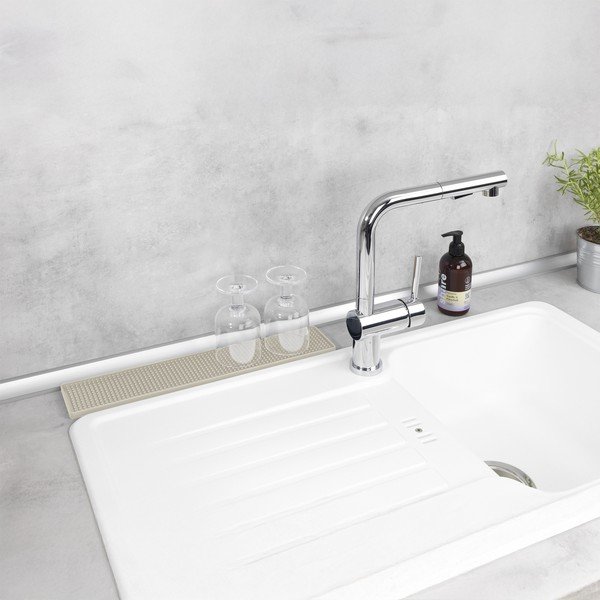 Beżowa plastikowa podkładka do naczyń 42x8 cm Slim – Wenko-image-3