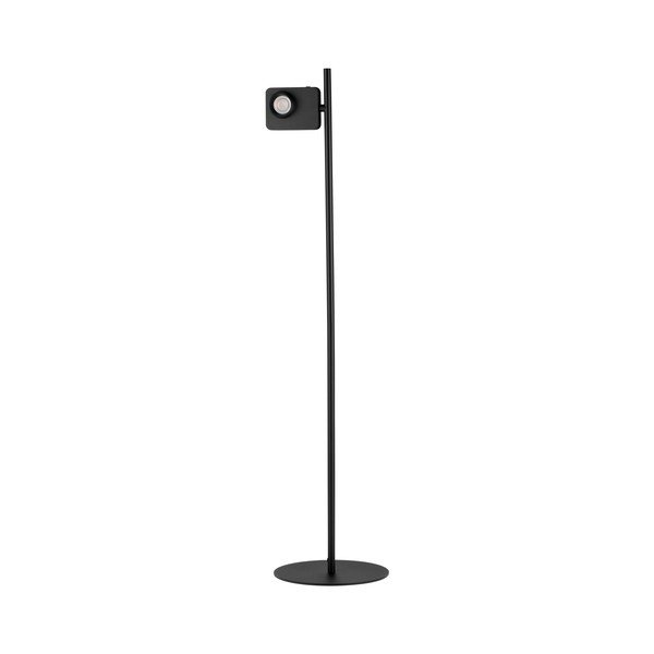 Czarna aluminiowa lampa stojąca LED z elastyczną konstrukcją/ze ściemniaczem (wysokość 131 cm) Kedros – Nova Luce