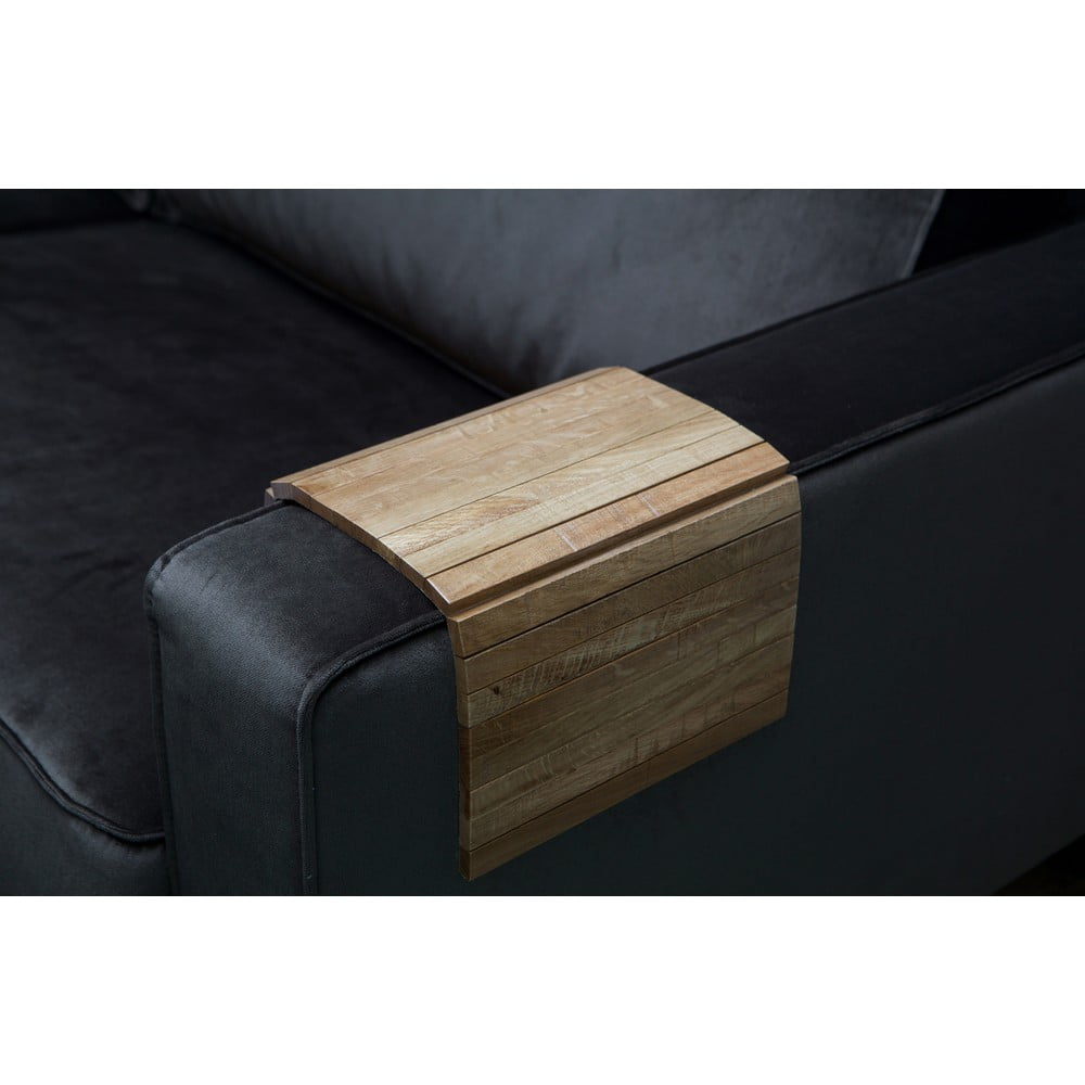 Drewniana elastyczna podkładka na podłokietnik sofy WOOOD Antique