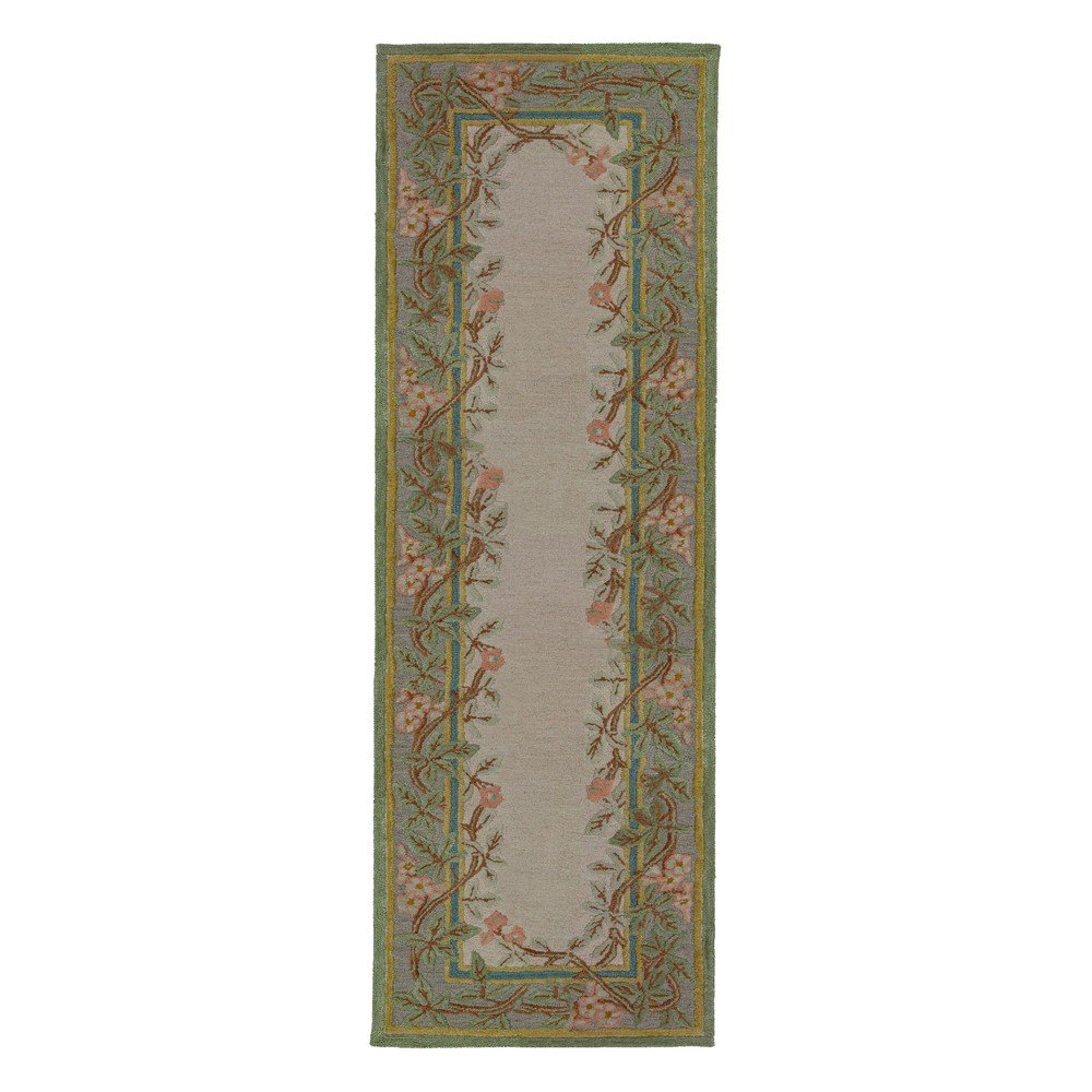 Wełniany chodnik tkany ręcznie 80x300 cm Verona Floral  – Flair Rugs