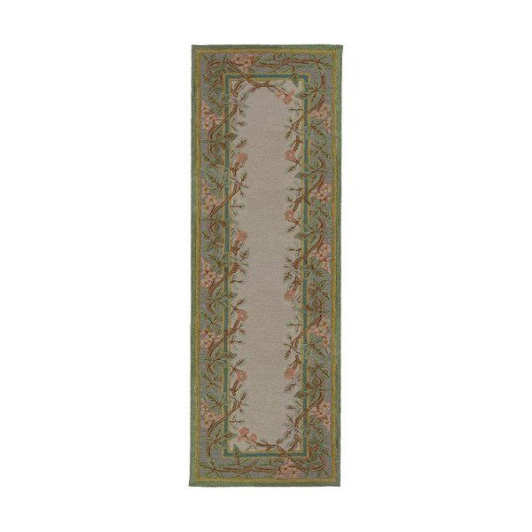 Wełniany chodnik tkany ręcznie 80x300 cm Verona Floral  – Flair Rugs