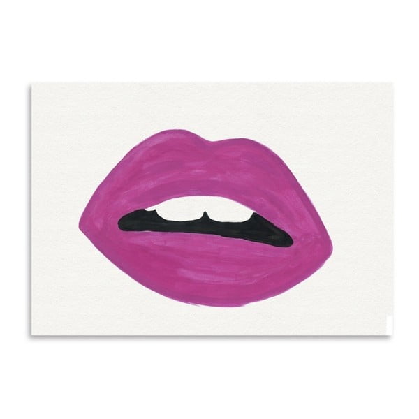 Plakat Americanflat Lips, 30x42 cm