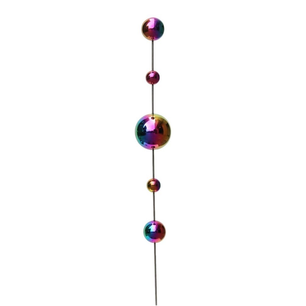 Metalowa wbijana dekoracja ogrodowa Rainbow – Garden Pleasure