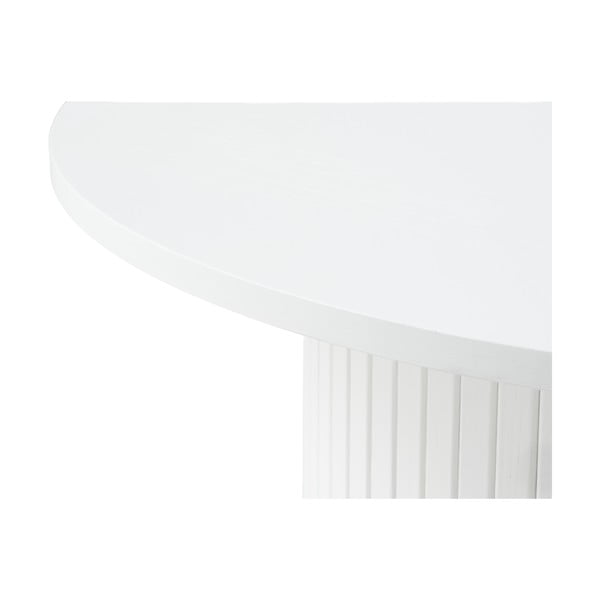 Biały okrągły stolik Nola – Unique Furniture-image-3