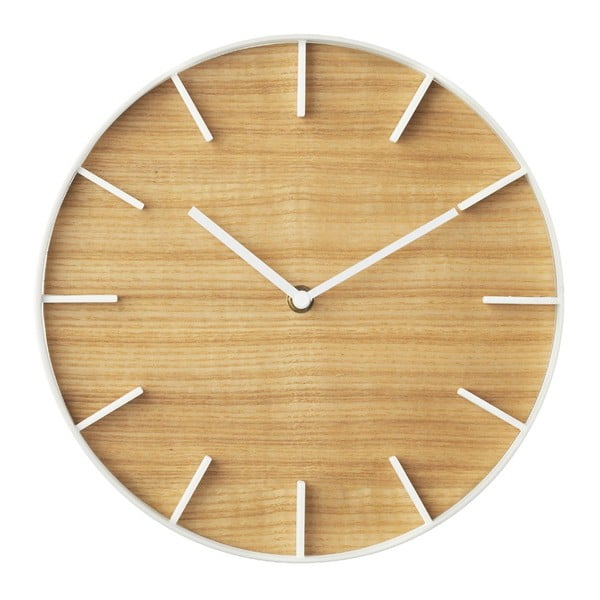 Zegar ścienny YAMAZAKI RIn Claro, ⌀ 27 cm