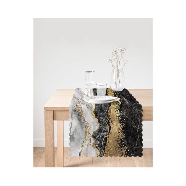 Bieżnik 40x130 cm Marble – Minimalist Cushion Covers-image-1