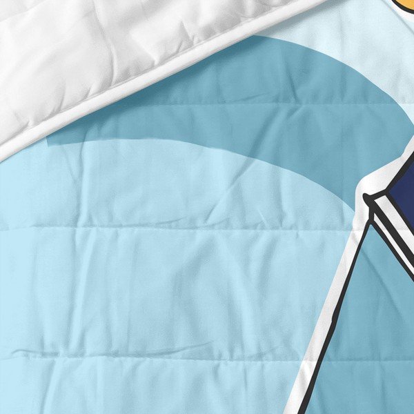 Bawełniana narzuta dziecięca 260x180 cm Navigateur – Mr. Fox-image-2