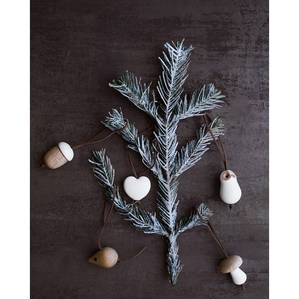 Drewniana ozdoba świąteczna Owl – Rosendahl-image-4