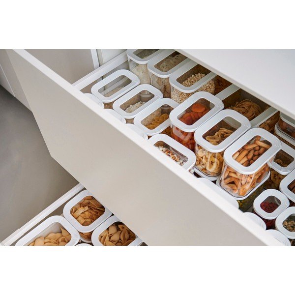 Pojemniki 5 szt. na żywność Modula White – Mepal-image-2