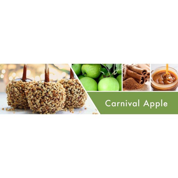 Świeczka zapachowa w szklanym pojemniku Goose Creek Carnival Apple, 35 godz. palenia-image-1