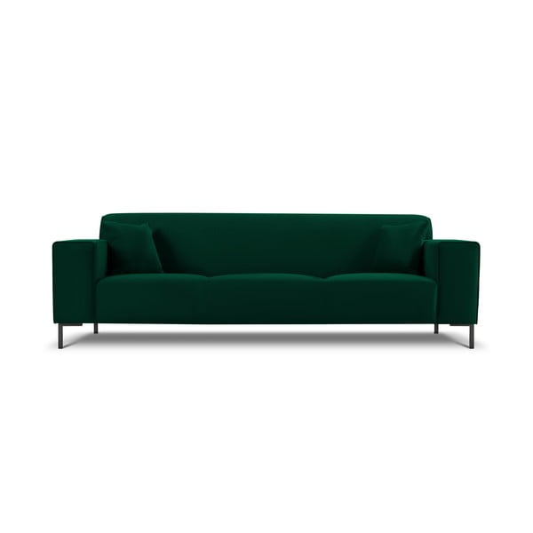 Zielona aksamitna sofa Cosmopolitan Design Siena