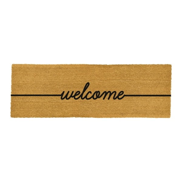 Podłużna wycieraczka Artsy Doormats Welcome, 120x40 cm