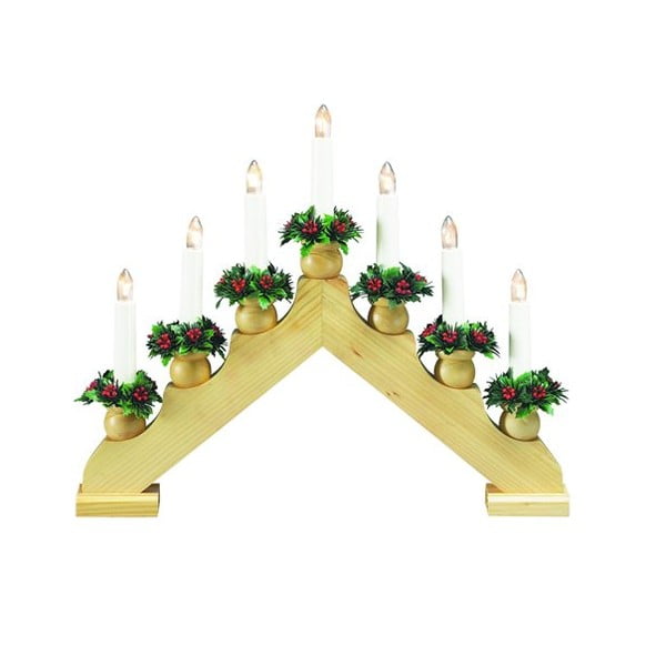 Naturalna dekoracja świetlna ze świątecznym motywem Tomas – Markslöjd