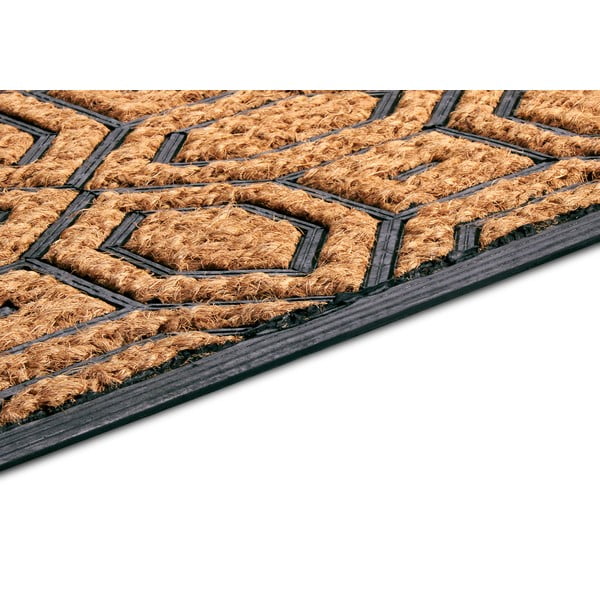 Wycieraczka z włókna kokosowego 45x75 cm Diamonds – Hanse Home-image-3